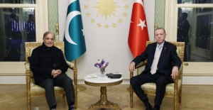 Cumhurbaşkanı Erdoğan, Pakistan Başbakanı Şerif İle Bir Araya Geldi