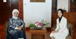 Emine Erdoğan, Güney Kore Devlet Başkanı YeoI’un eşi Kim Kun-hee İle Bir Araya Geldi