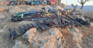Pençe-Kilit Operasyonu’nda Teröristlere Ait Çok Sayıda Silah ve Mühimmat Ele Geçirildi