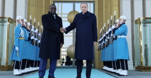 Cumhurbaşkanı Erdoğan, Senegal Cumhurbaşkanı Sall’i Askeri Törenle Karşıladı
