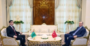 Cumhurbaşkanı Erdoğan, Türkmenistan Devlet Başkanı Berdimuhammedov İle Bir Araya Geldi