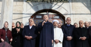 Cumhurbaşkanı Erdoğan, Restorasyonu Tamamlanan Yeni Camii'nin Açılışını Gerçekleştirdi