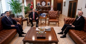 Bakan Bilgin, Türkiye Kamu-Sen ve Türk Eğitim-Sen Genel Başkanları ile Görüştü