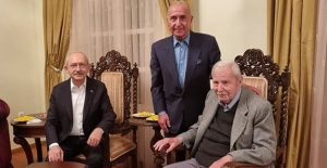 CHP Genel Başkanı Kemal Kılıçdaroğlu, Necmettin Cevheri'yle Bir Araya Geldi