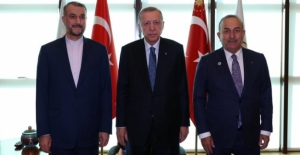 Cumhurbaşkanı Erdoğan, İran Dışişleri Bakanı Abdullahiyan'ı Kabul Etti