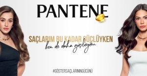 Demet Özdemir ve Buse Naz Çakıroğlu, Pantene’in Yeni Reklam Filmi İçin Bir geldi