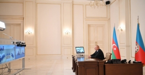Bakan Özer, Azerbaycan Cumhurbaşkanı Aliyev İle Görüştü