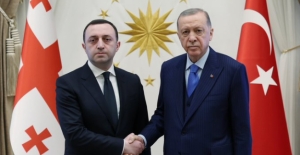 Cumhurbaşkanı Erdoğan, Gürcistan Başbakanı Garibaşvili ile Görüştü