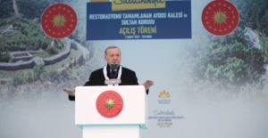 Cumhurbaşkanı Erdoğan, Restorasyonu Tamamlanan Aydos Kalesi İle Sultan Korusu’nun Açılış Törenine Katıldı