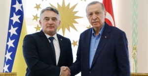 Cumhurbaşkanı Erdoğan, Bosna Hersek Devlet Başkanlığı Konseyi Üyesi Komsic ile Görüştü