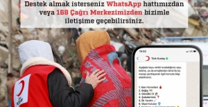Kızılay Depremzede Kadınlara Özel Whatsapp Hattı Kurdu