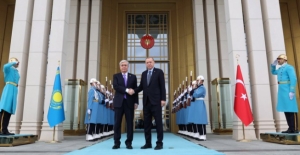 Cumhurbaşkanı Erdoğan, Kazakistan Cumhurbaşkanı Tokayev ile Görüştü