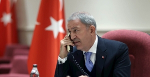 Millî Savunma Bakanı Akar, Rusya Mevkidaşı Şoygu İle Telefonda Görüştü