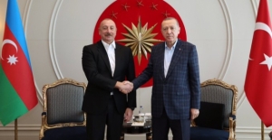 Azerbaycan Cumhurbaşkanı Aliyev'den Cumhurbaşkanı Erdoğan'a Tebrik Telefonu