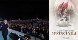 Cumhurbaşkanı Erdoğan, İstanbul'un Fethinin 570. Yıl Dönümünü Kutladı