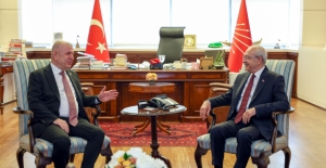 CHP Genel Başkanı Kılıçdaroğlu, Zafer Partisi Genel Başkanı Özdağ İle Görüştü