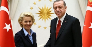 Cumhurbaşkanı Erdoğan, AB Komisyonu Başkanı Ursula von der Leyen İle Telefonda Görüştü