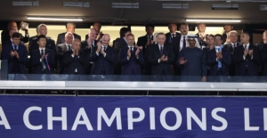 Cumhurbaşkanı Erdoğan, UEFA Şampiyonlar Ligi Final Karşılaşmasını İzledi