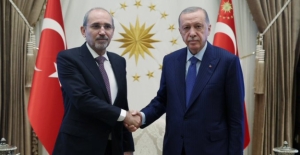 Cumhurbaşkanı Erdoğan, Ürdün Başbakan Yardımcısı ve Dışişleri Bakanı Safadi’yi Kabul Etti