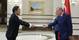 Cumhurbaşkanı Erdoğan, Japonya, Cezayir ve İran Büyükelçilerinin Güven Mektuplarını Kabul Etti