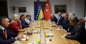 Cumhurbaşkanı Erdoğan, Bosna Hersek Heyetini Kabul Etti