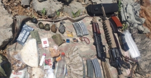 MSB: Pençe-Kilit Operasyonu Bölgesinde Çok Sayıda Silah Ele Geçirildi