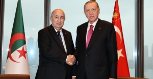 Cumhurbaşkanı Erdoğan, Cezayir Cumhurbaşkanı Tebbun ile Bir Araya Geldi