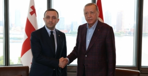 Cumhurbaşkanı Erdoğan, Gürcistan Başbakanı Garibashvili ile Görüştü