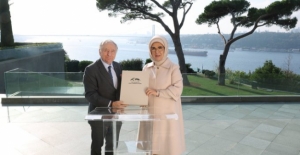 Emine Erdoğan, BM Karayolu Güvenliği Özel Temsilcisi Todt'u Kabul Etti