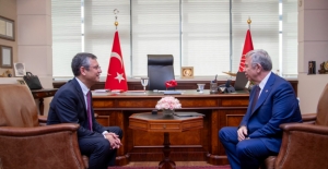 CHP Genel Başkanı Özel, Ankara Büyükşehir Belediye Başkanı Yavaş İle Görüştü