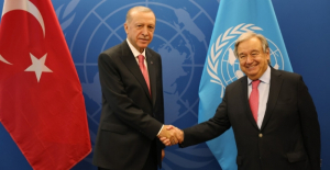 Cumhurbaşkanı Erdoğan, BM Genel Sekreteri Guterres ile Telefonda Görüştü