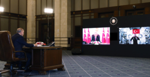 Cumhurbaşkanı Erdoğan, ilk Türk Astronot Gezeravcı ile Canlı Bağlantıyla Görüştü