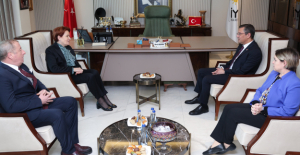 CHP Genel Başkanı Özel'den İYİ Parti Genel Başkanı Akşener’e Taziye Ziyareti