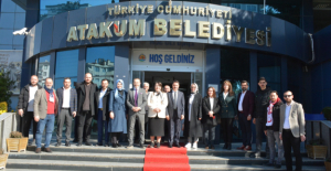 AK Parti Atakum Belediye Başkan Adayı Özlem Maraş, Atakum Belediyesini Ziyaret Etti