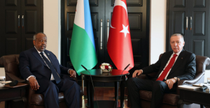 Cumhurbaşkanı Erdoğan, Cibuti Cumhurbaşkanı Guelleh ile Görüştü