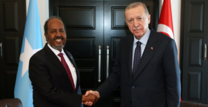 Cumhurbaşkanı Erdoğan, Somali Cumhurbaşkanı Mahmud ile Görüştü