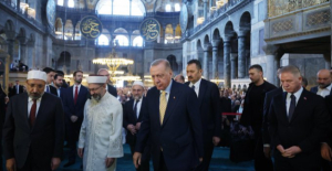 Cumhurbaşkanı Erdoğan, Cuma Namazını Ayasofya-i Kebir Cami-i Şerifi'nde Kıldı