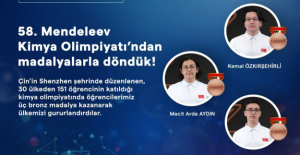 Türkiye, 58. Mendeleev Kimya Olimpiyatı’ndan Madalyalarla Döndü