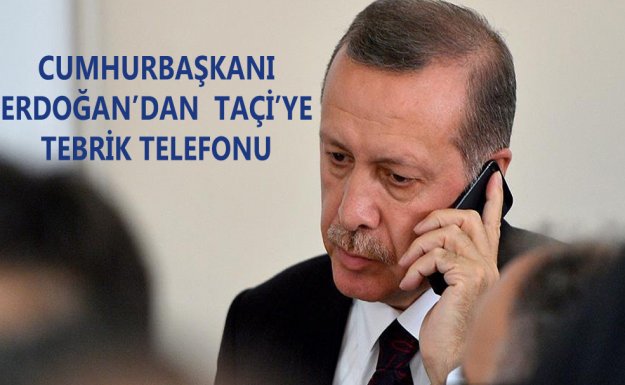 Erdoğan, Kosova'nın Yeni Cumhurbaşkanı Taçi'yi Tebrik Etti