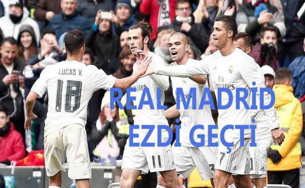 Real Madrid Celta Vigo'yu Ezdi Geçti