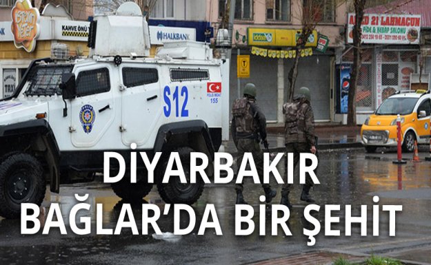 Diyarbakırda Bir Polis Şehit Oldu
