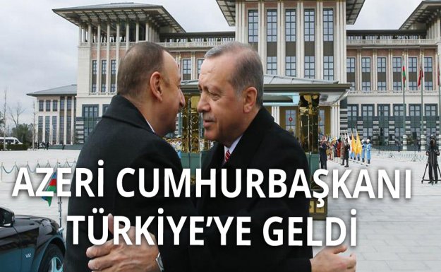 Aliyev Türkiye'de