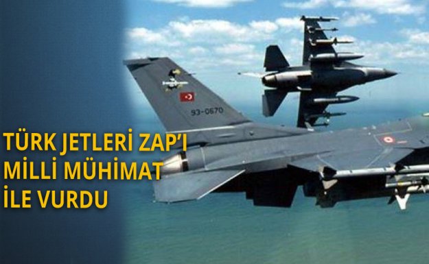 Türk Jetleri Terör Kamplarını Vurdu
