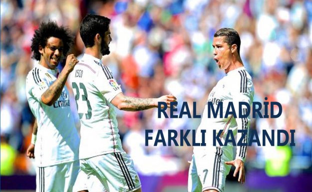 Real Madrid Sahasında Farklı Kazandı