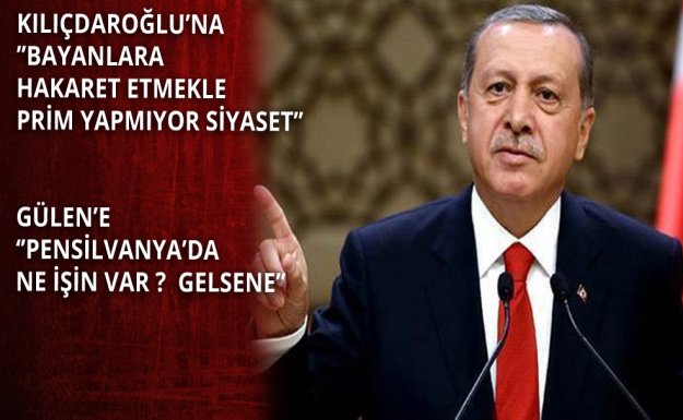 Cumhurbaşkanı Gülen Ve Kılıçdaroğlu'na Yüklendi