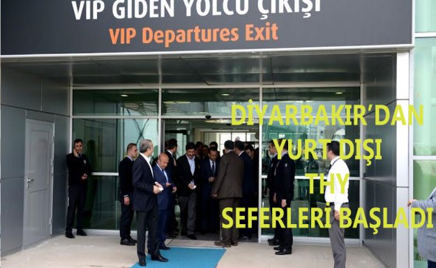 THY Diyarbakır - Erbil Uçuşları Başladı