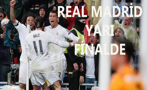 Real Madrid Adını Yarı Finale Yazdırdı