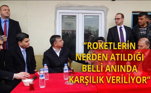 Savunma Bakanı Kilis'te Açıklamalarda Bulundu