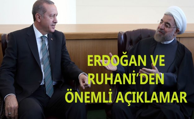 Erdoğan Ve Ruhani Ortak Bildiri Yayımladı