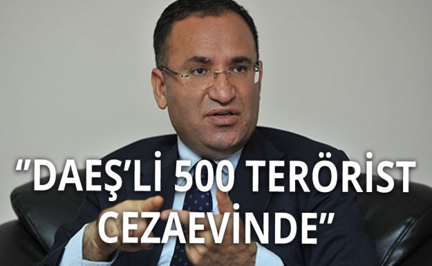 Adalet Bakanı: Cezaevlerinde 500 Civarında DAEŞ'li Var